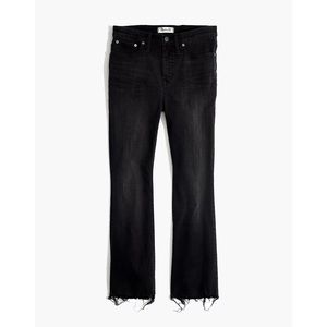 Madewell Cali-Demi Boot Jeans, Berkeley Black✨